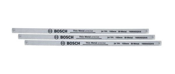 Bosch DIY Bügelsägeblatt 150mm, 24TPI, 3St - 1600A032UL