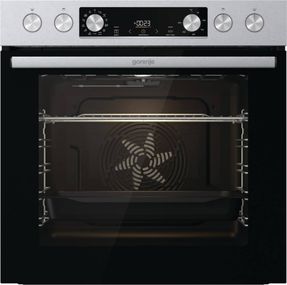 Gorenje Power Set 2 (BC6737E02X+ECD643BX), Glaskeramikkochfeld, 4 Zone(n), Glaskeramik, Schwarz, Touchsteuerung, 60 cm