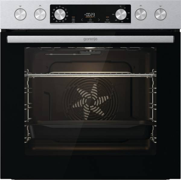 Gorenje Power Set 2 (BC6737E02X+ECD643BX), Keramik, 4 Zone(n), Glaskeramik, Schwarz, Berührung, 60 cm