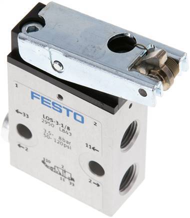 FESTO LOS-3-1/8, Kipphebelventil, P/n: 2950-0