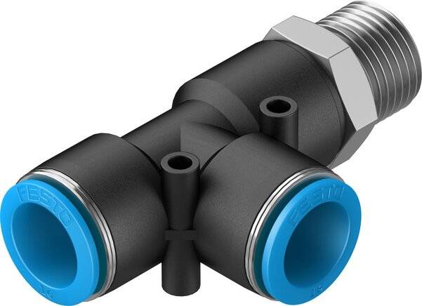 FESTO QSTL-1/2-16, T-Steckverschraubung, P/n: 153127