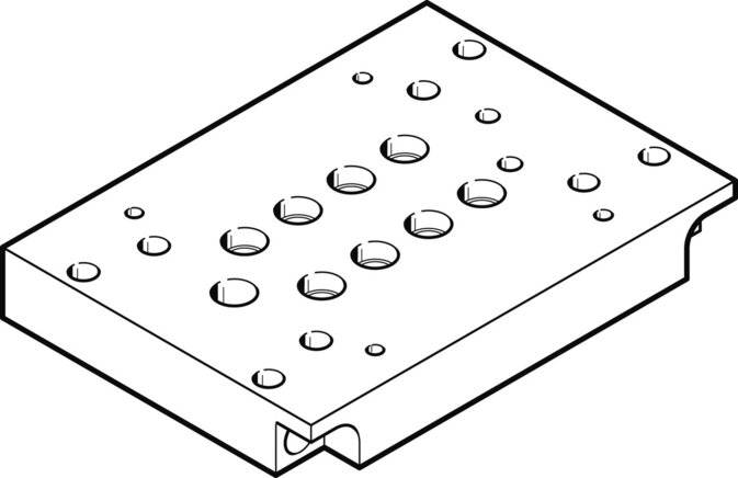 FESTO CPV14-VI-P4-1/8-B, Multipol, P/n: 152425-0