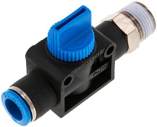 FESTO HE-2-3/8-QS-10, Absperrventil, P/n: 153473-0