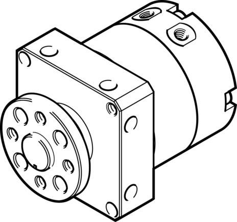 FESTO DSM-T-10-240-P-FW, Schwenkantrieb, P/n: 1562318-0