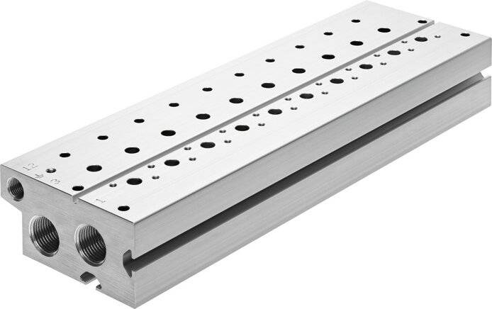 FESTO VABM-B10-25E-G12-2-P3 Manifold block, P/n: 8026279-0