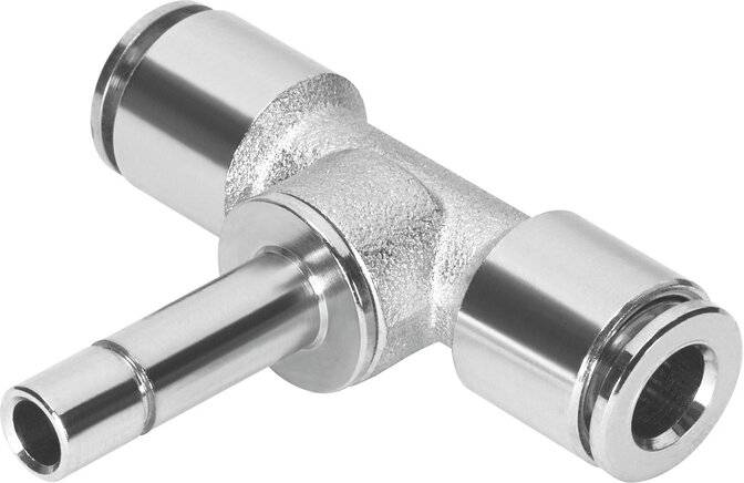 FESTO NPQM-T-Q4-S4-P10 Push-in T-connector, P/n: 558791-0