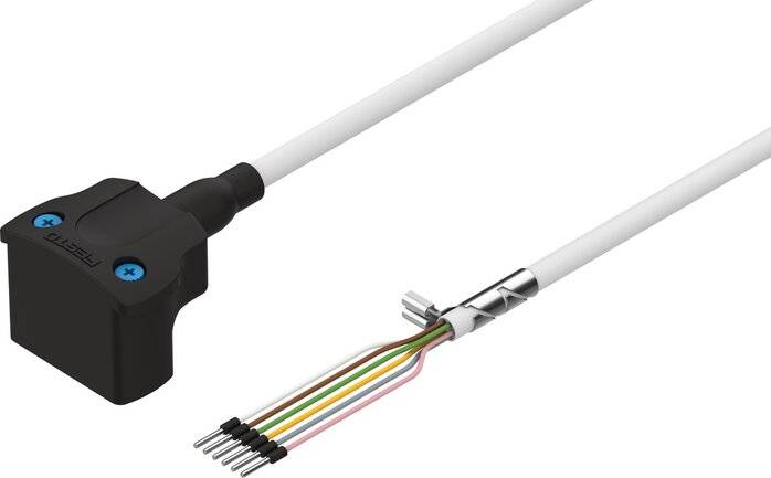 FESTO NEBM-S1W9-E-10-Q5-LE6 Motor cable, P/n: 1450740-0