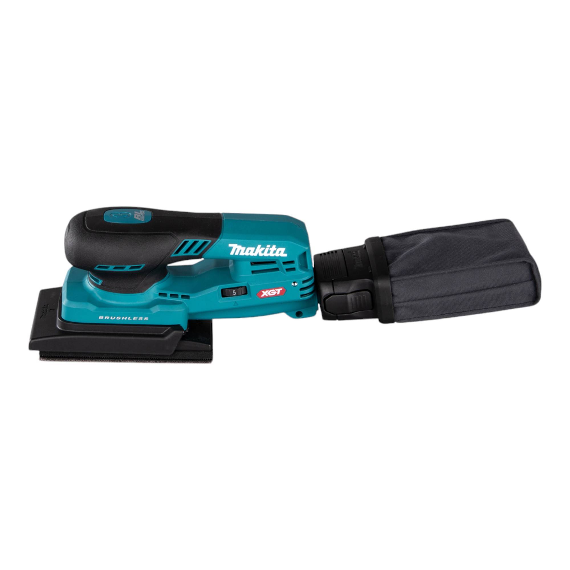 Makita BO 005 CGZ01 Akku Schwingschleifer 40 V max. 80 x 130 mm 3,0 mm Hub Brushless + Makpac - ohne Akku, ohne Ladegerä-1