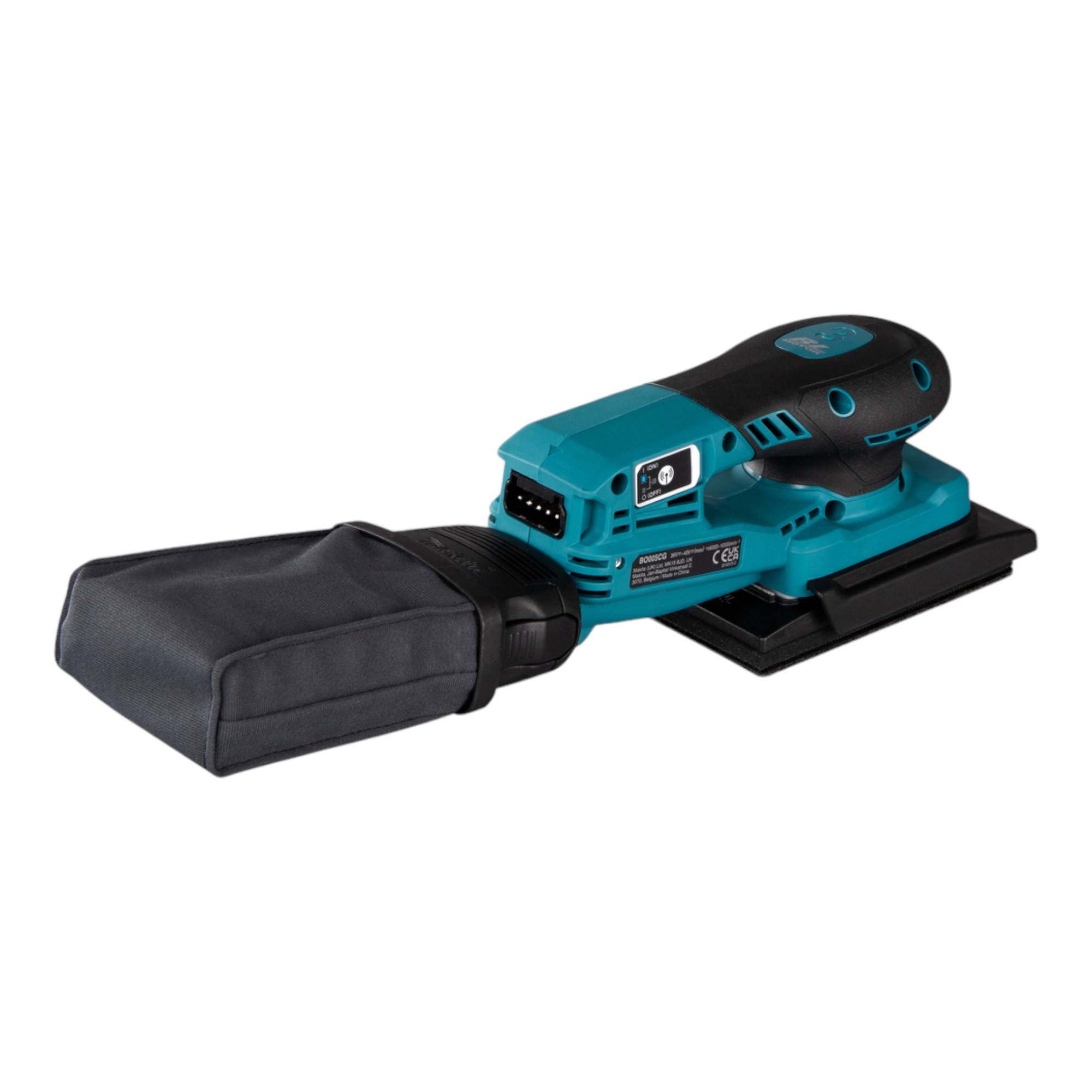 Makita BO 005 CGZ01 Akku Schwingschleifer 40 V max. 80 x 130 mm 3,0 mm Hub Brushless + Makpac - ohne Akku, ohne Ladegerä-2