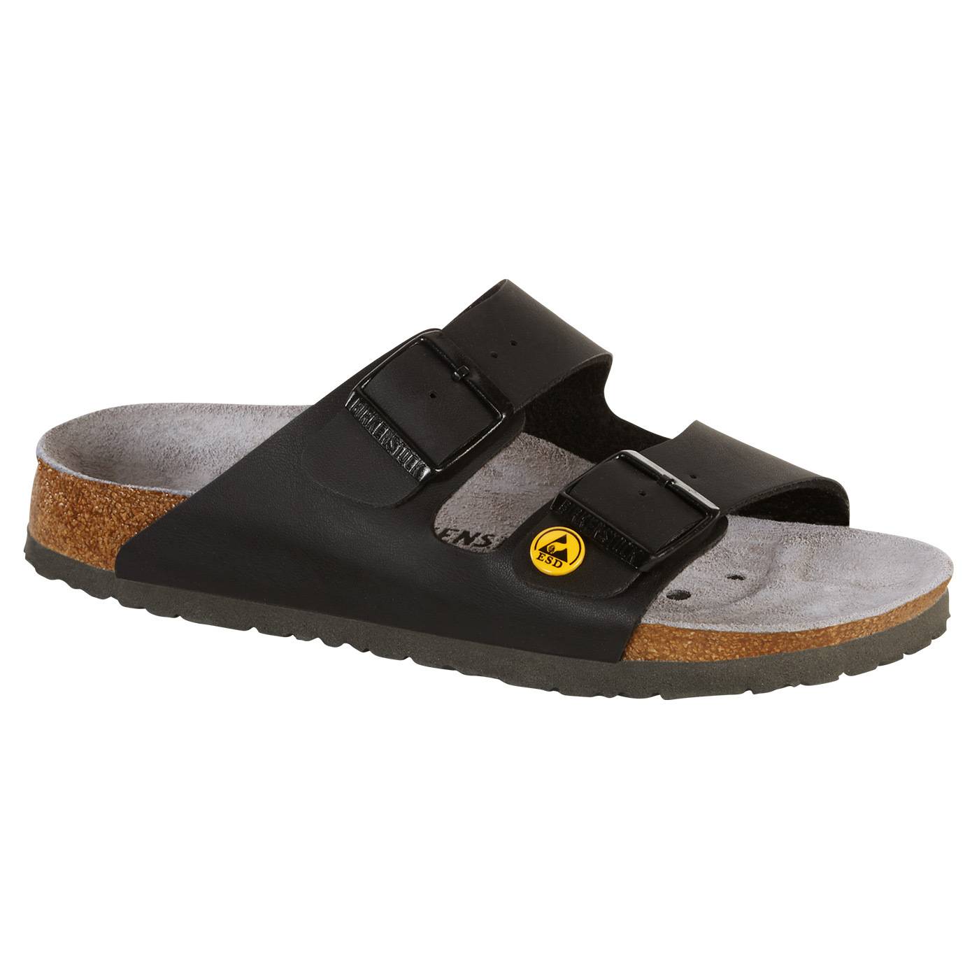 ESD Sandale ARIZONA ESD Birko-Flor 89428, schwarz, schmal, 42-1