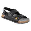 Birkenstock ESD-Sandale Milano, Größe 47, schwarz, normal