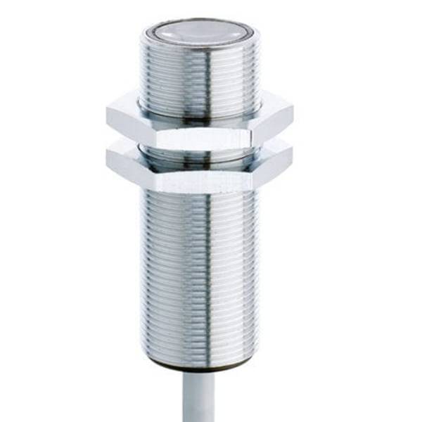 Contrinex LLS-1180W-003, Standard Through beam M18 20000 mm Chrome plated brass No LED, red 660 nm, P/n: 620-200-515