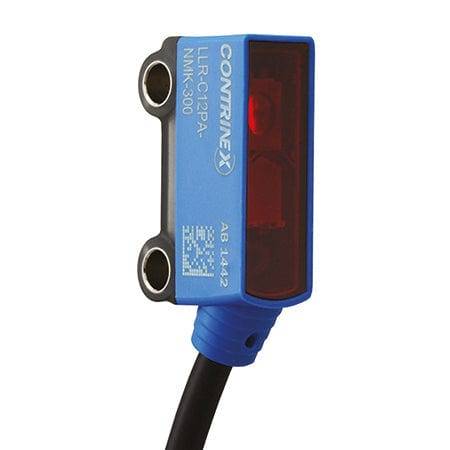 Contrinex LLR-C12PA-NMV-300, Miniature Through beam 13 x 21 (C12) 0...1500 mm ABS No Pinpoint LED, P/n: 628-000-688-0