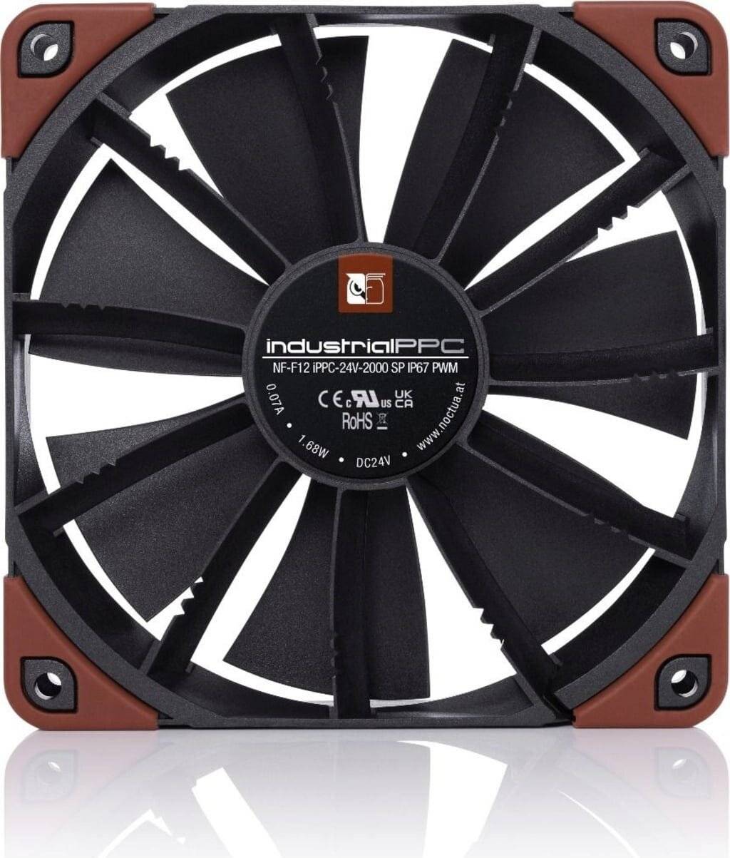 Noctua industrialPPC Lüfter 24V NF-F12, 2000 PWM IP67 SP-0