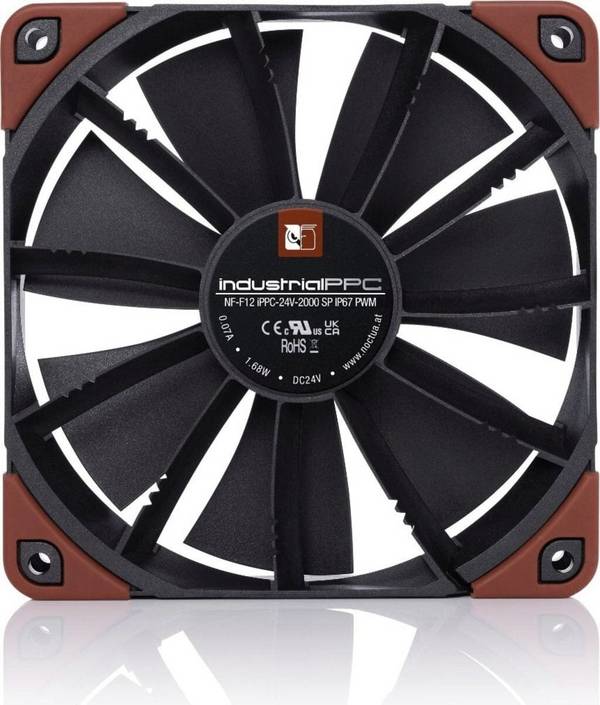 Noctua industrialPPC Lüfter 24V NF-F12, 2000 PWM IP67 SP