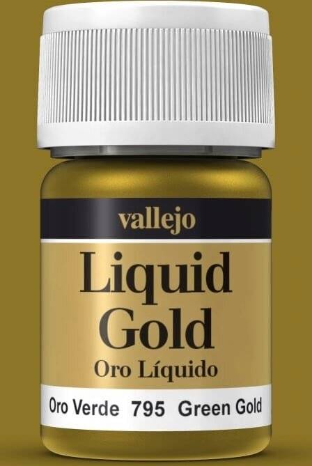 Vallejo Model Color 216 Grüngold (Green Gold) (795) - 35 ml-0