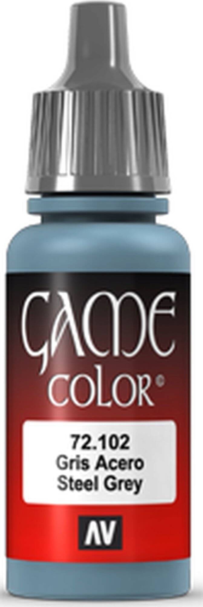 Vallejo Game Color Steel Grey - 17 ml-0