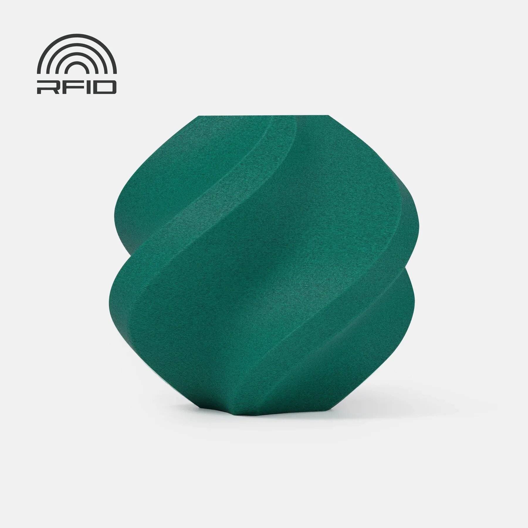Bambu Lab PETG-CF Malachite Green, Spule (1.000 g)