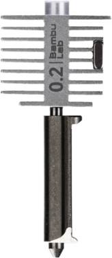 Bambu Lab Hotend - A1 Serie, 0,2 mm Edelstahl