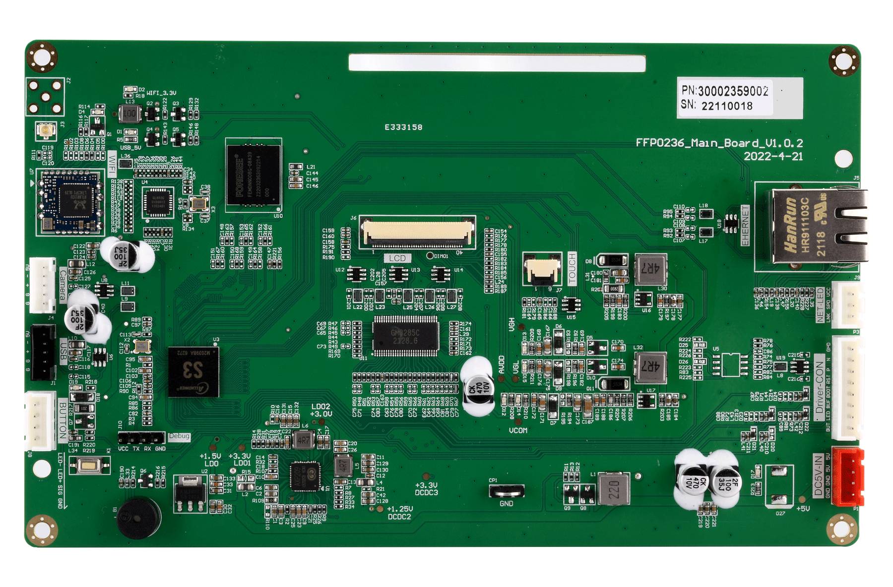 FlashForge Guider 3 Plus Main Board 30002359002-0