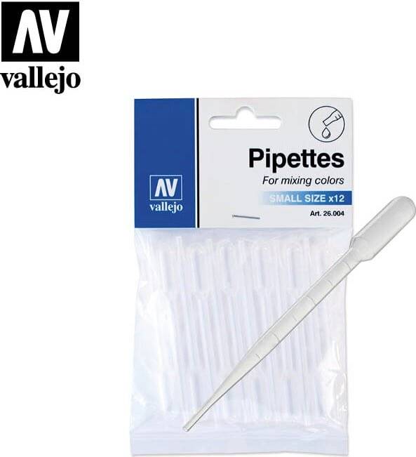 Vallejo Pipetten kleine Größe (12 Stück) - 1 Set-0
