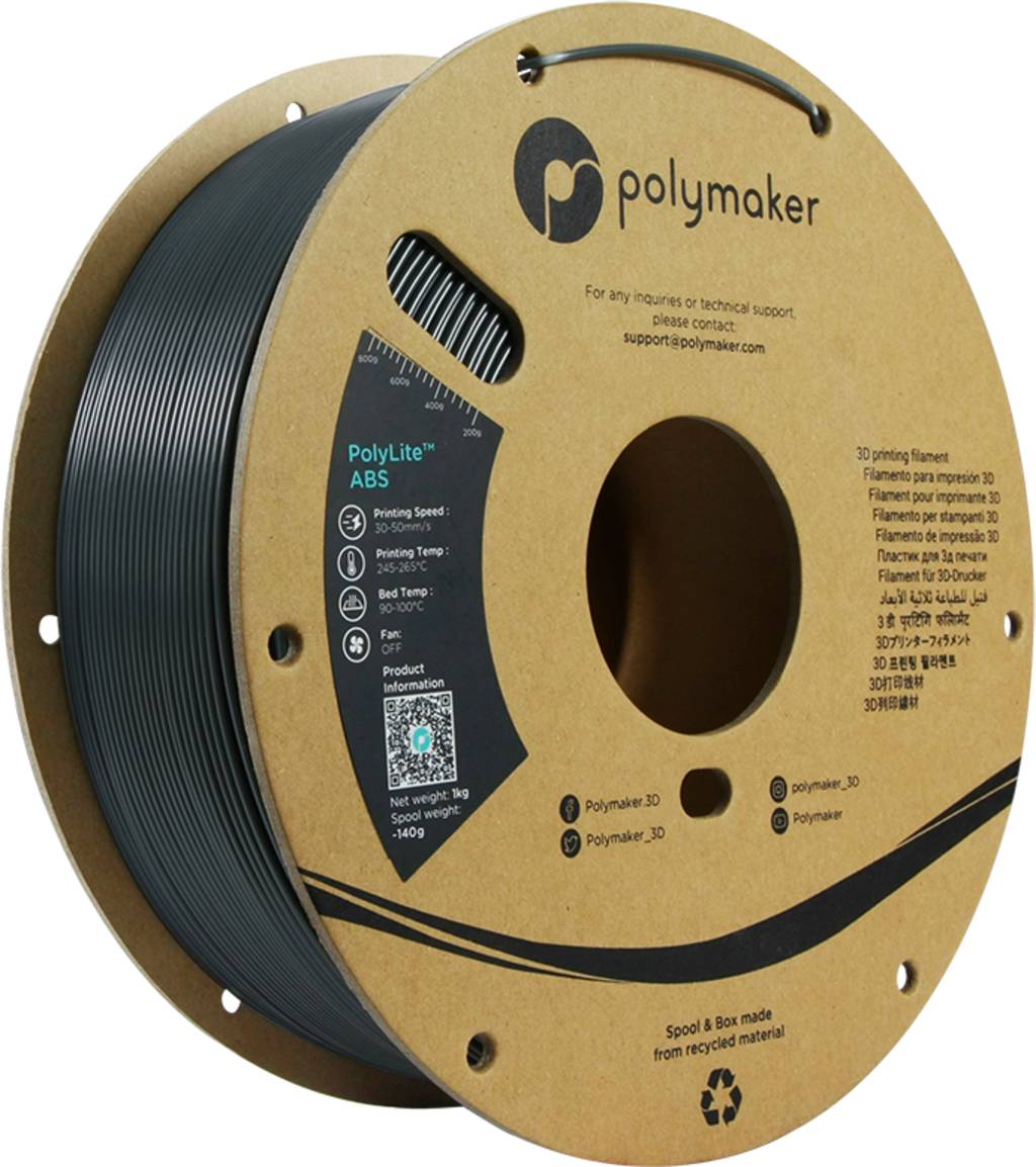 Polymaker ABS 1.75mm DARK GREY 1kg-7