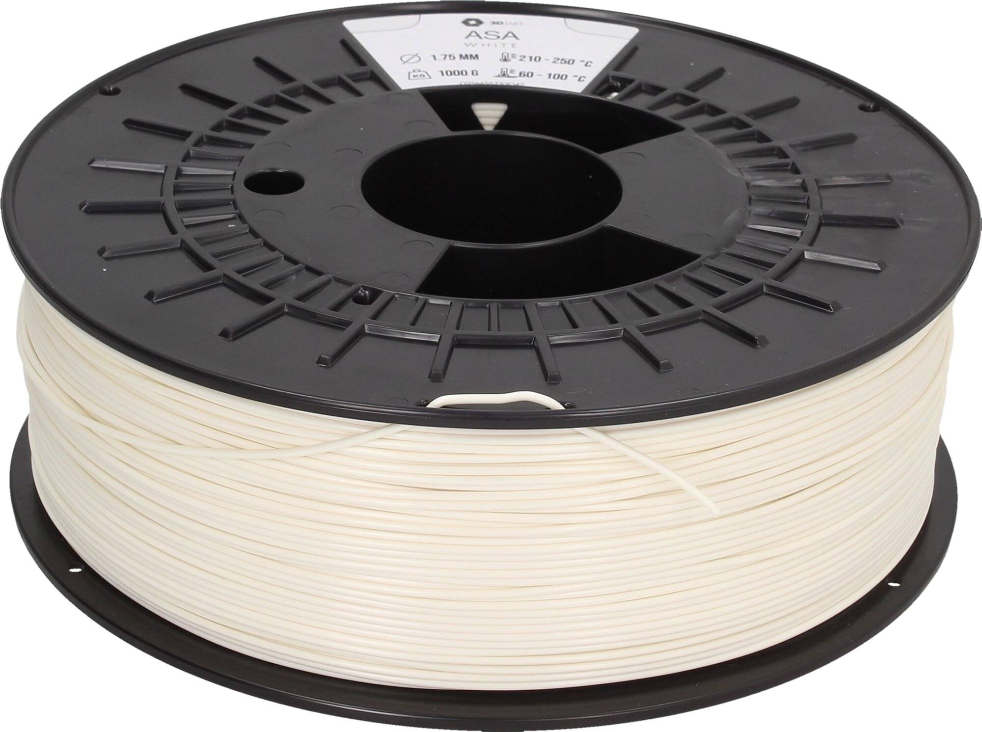3DJAKE ASA Weiß, 1,75 mm / 1000 g-0