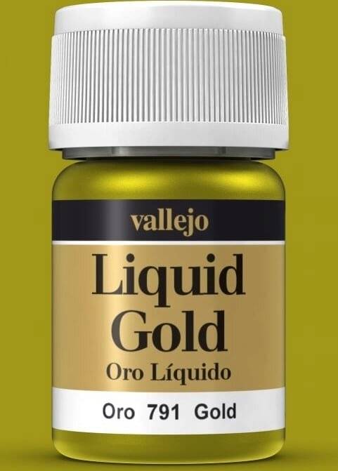Vallejo Model Color 212 Gold (Gold) (791) - 35 ml-0