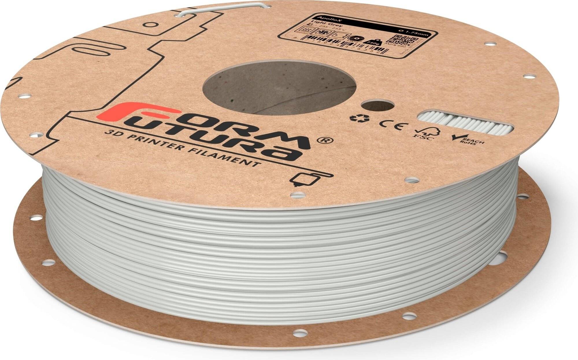 FormFutura ApolloX™ Light Grey, 1,75 mm / 2300 g-2