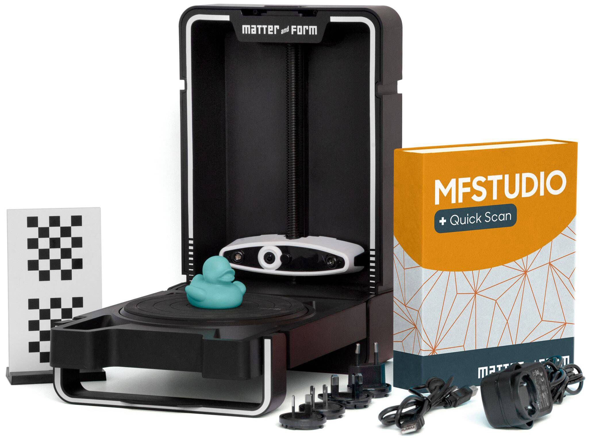 Matter and Form 3D Scanner v2 with Quickscan-4