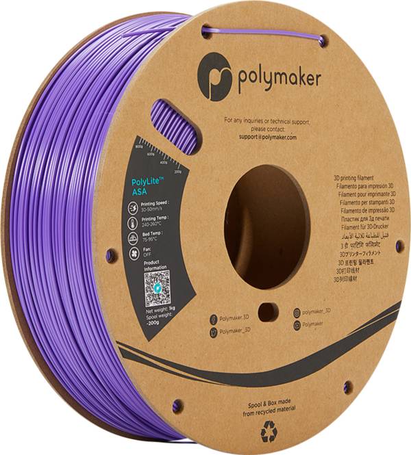 Polymaker PolyLite ASA Purple - 2,85 mm / 1000 g