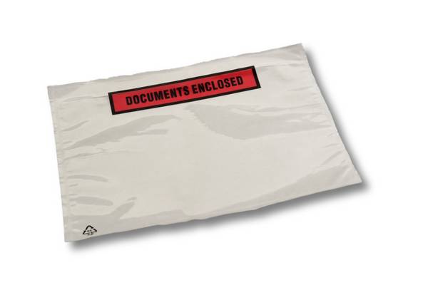 1000 Lieferscheintaschen C5 selbstklebend im Karton Premium | Dokumententaschen aus