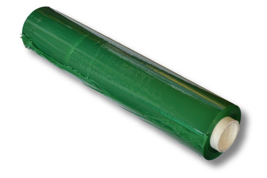 Stretchfolie, 500 mm, 3 kg, 23 my, grün 1 Rolle