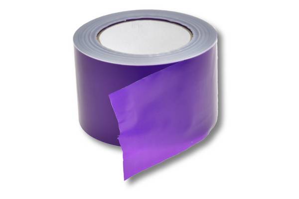 Absperrband [ ULTRA ] 75 mm / 100 m, violett 1 Rolle