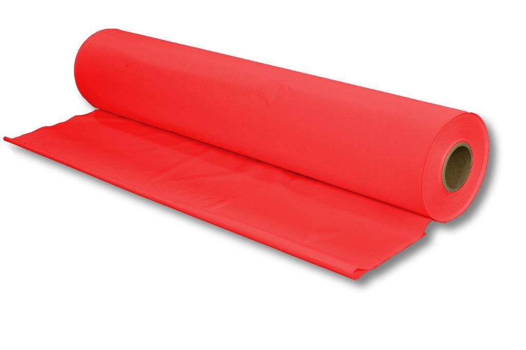 Tischdecke, Biertischdecke, Tischtuch, Tischläufer, Jumborolle 0,7 x 2,4 m rot-0