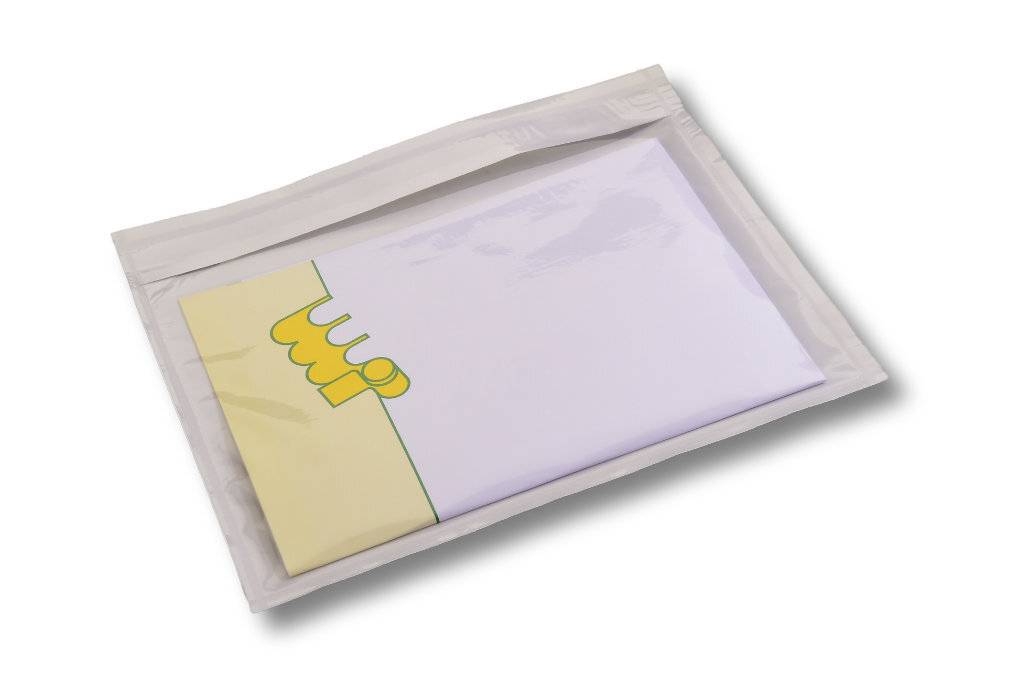 1000 Lieferscheintaschen C6 selbstklebend Premium | Dokumententaschen aus PP transparent