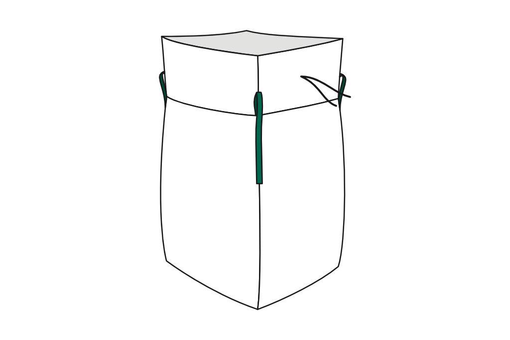 Big Bag 40 x 40 x 75 cm 1 Stück | BigBags in verschiedenen Ausführungen | SWL 500 kg |-0