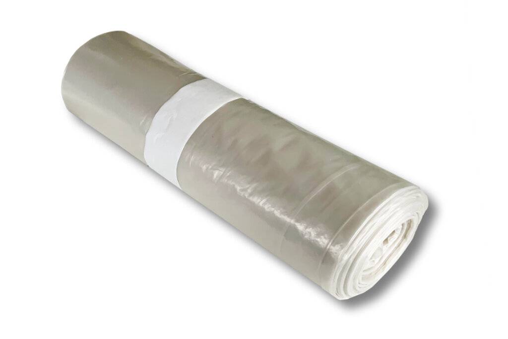 Müllsäcke 120 Liter - 700 x 1100 mm | 250 Stück | Transparente Abfallsäcke |-0
