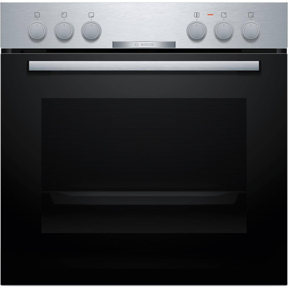 Bosch Einbau-Herd-Set HND211CS63 | Glaskeramik-Kochfeld 60cm | 71l Backofen | 3D-Heißluft | Edelstahl-0