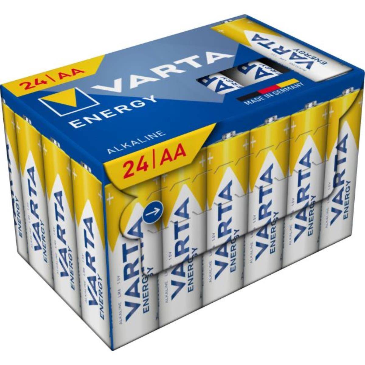 Varta Energy AA, Einwegbatterie, AA, Alkali, 1,5 V, 2 Stück(e), 1,5 V