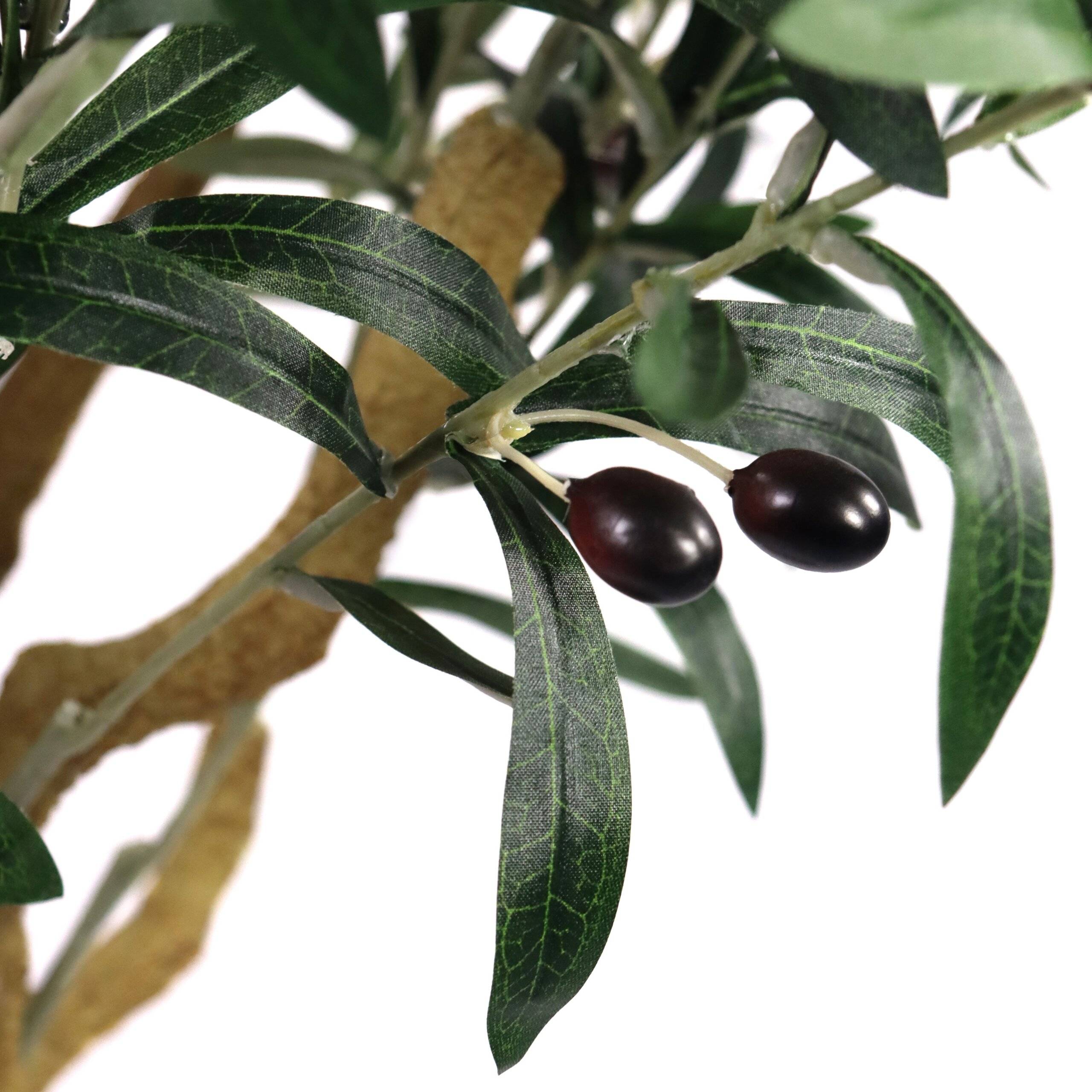 Kunstpflanze Kunstbaum OLIVE II 150 cm grün hjh OFFICE-1