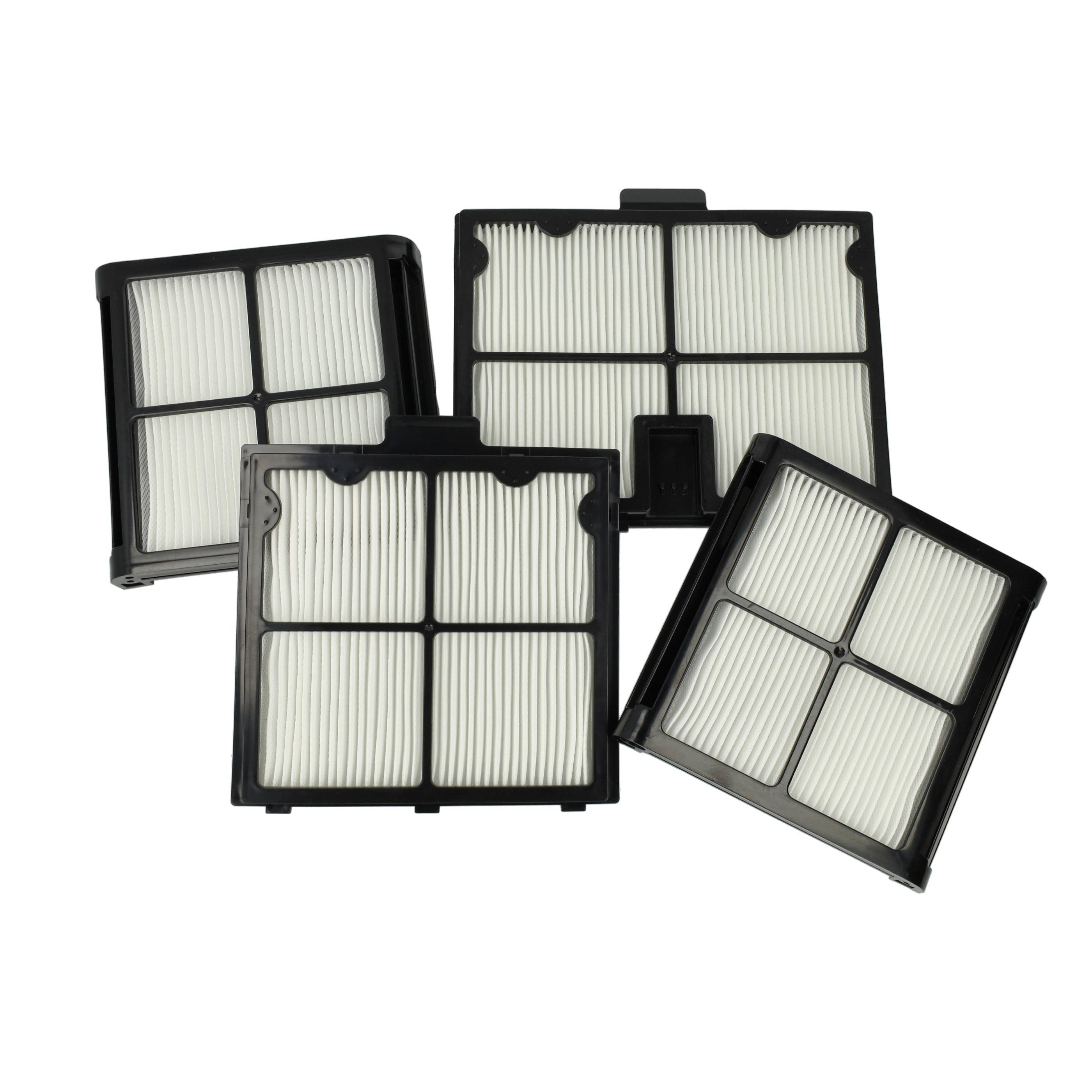 vhbw 4x HEPA 13 Filterpad kompatibel mit Dolphin Ag Plus | Advance Poolsauger, Poolroboter - Feinfilter