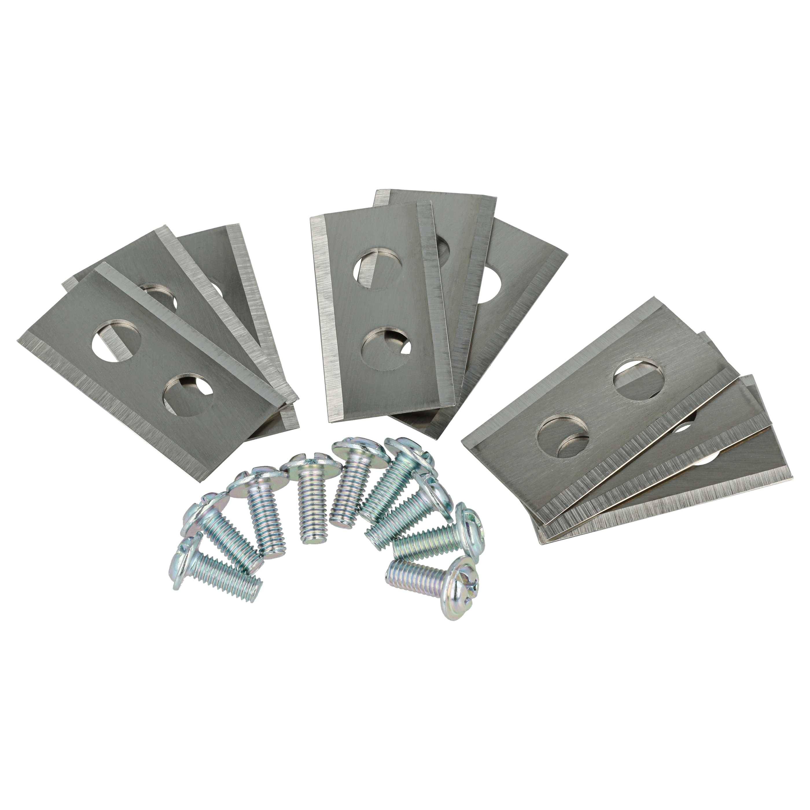 vhbw Zubehör-Set kompatibel mit Worx Landroid M500 | M1000, M500Plus Rasenmäher - 1x Messerteller, 9x Messerklingen +-1