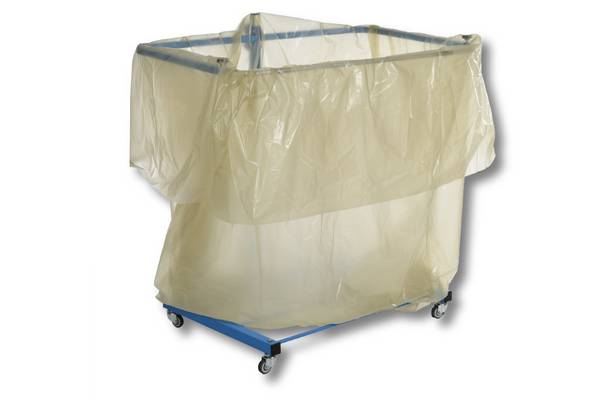 Müllsackständer für 2500 Liter, mit Laufrollen 1 Stück