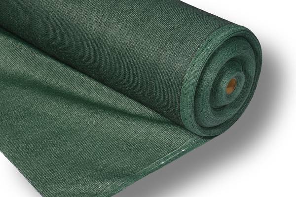 Schattiernetz, 88 % dunkelgrün, 4 x 30 m, 230g/qm PREMIUM 120 Quadratmeter