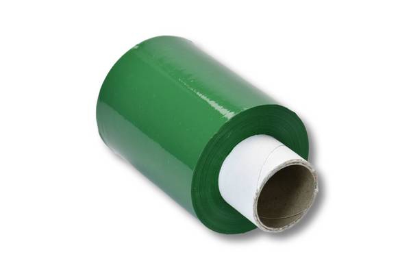 Bündelstretchfolie, 100 mm, 23 my, grün, Kernlänge 140 mm 1 Rolle