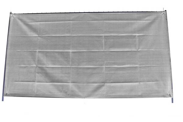 Bauzaunnetz, weiß, 1,80 x 50 m, Rollenware 90 Quadratmeter