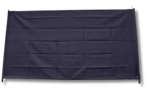 Bauzaunnetz, schwarz, 1,80 x 50 m, Rollenware 90 Quadratmeter