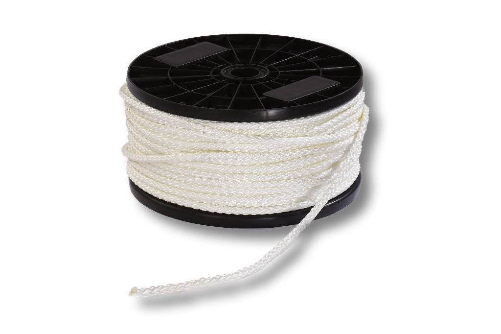 PP-Rundgeflecht-Seil, 5 mm stark 100 Laufmeter