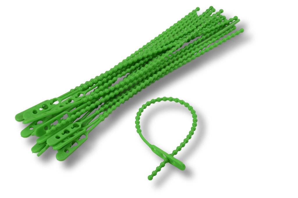Blitzbinder, 140 mm, grün 1000 Stück-0